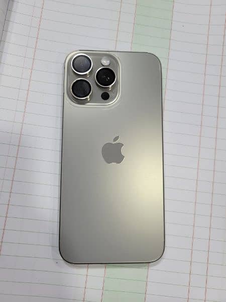 iphone 15pro max HK natural titanium fU 0