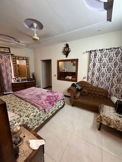 Brand new portion for rent on vip location extention 2bed tv lounge drawing room 3bath pani bijli available