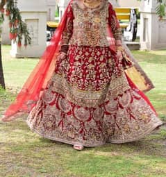 barat bridal dress