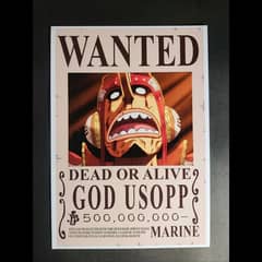 Wanted poster for Usoop