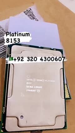 Server Processor Platinum Silver Gold