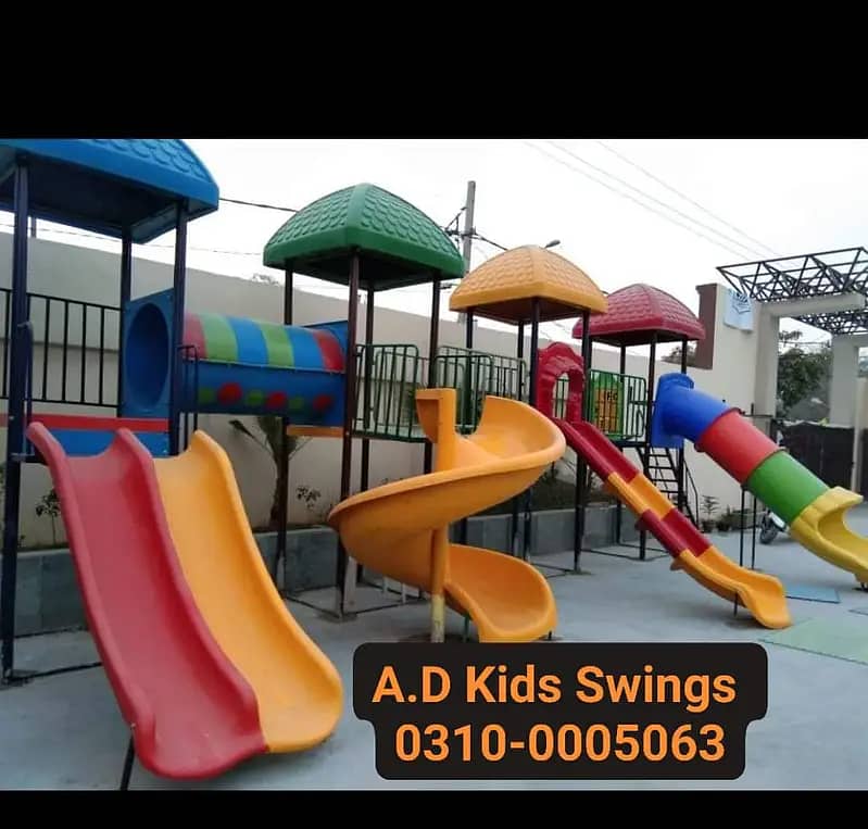 Slides| Swings|Seesaw|Monkey bar|Merrygoround|Jungle gym|Combo Set 11