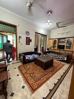 Portion for rent on vip location jan caloni 3 bed tv loung darwring room 3bath kichan bijli gas sab available hai