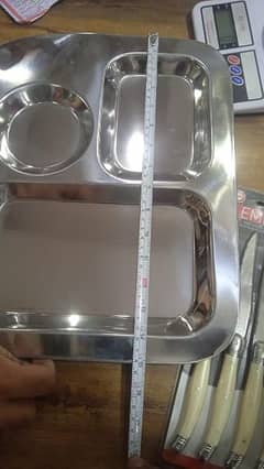 3 portion serving tray