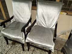 Chairs Set for sale | Chairs pair sale condition is good