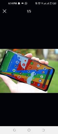 google pixel 4A 5G P. t. a sim on ladie use