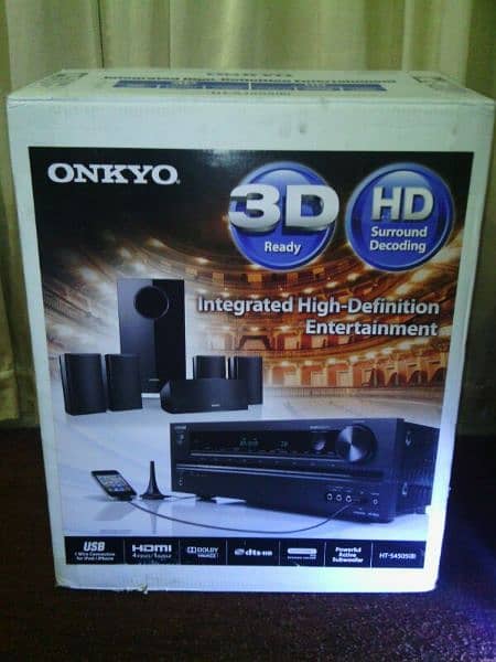 Onkyo HT-S4505 5.1 Channel Home Theater System 0