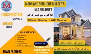 Building contractor,Construction services,House Map,Grey structure Pak