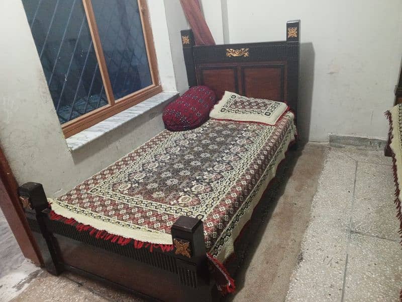 single bed new with new matress 1