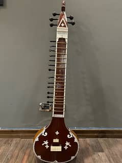 Handcrafted Sitar with Accessories and Bag