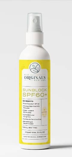 THE ORIGINALS SUNBLOCK SPF 60+