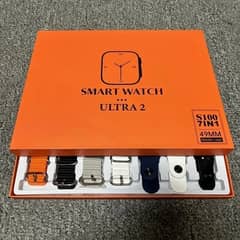 S100 7 in 1 straps smartwatch