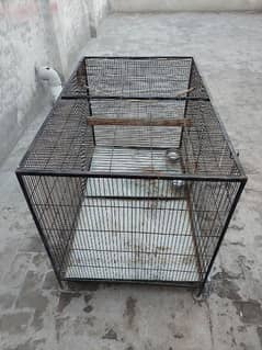 Flying iron  cage for sale with moving food try