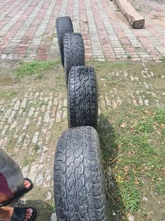 tyres and rims for land cruiser and Pajero