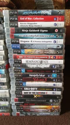 Playstation 3 rare games in mint condition