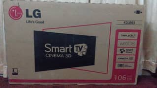 LG 42LB6500
42" FULL HD CINEMA 3D 100HZ WEB OS SMART TV