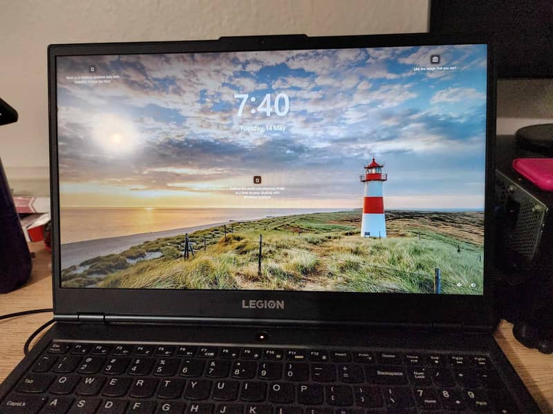 Lenovo LEGION 5 Ryzen 5 4600H GTX 1650 TI 120Hz Display gaming laptop 4