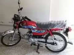 I am selling my Honda CD70. price final ha.