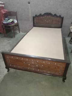 Single Bed Solid wood (One)