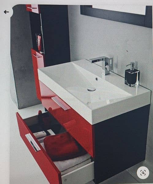 PVC designer vanities / Vanity / LED / Basin 15