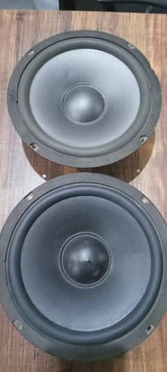8" inch Japnes Speaker Woofer Pair Orgnal