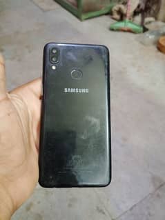Samsung a10s used mobil with box only fingerprint not working