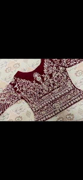 Bridal lehnga / Wedding dress / Barat dress / bridal lehnga for sale 4