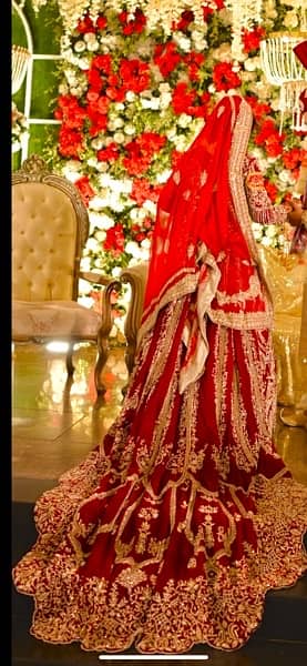 Bridal lehnga / Wedding dress / Barat dress / bridal lehnga for sale 5