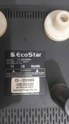 ecostar 32 inch LED no repair