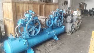 Meiji Air compressor with tank