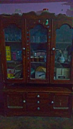wardrobe h 3 doors 3 shelf 3 daraz 2 kabad achi wood ki h