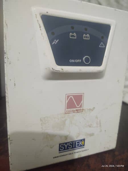 systec UPS 36v full backup 3 battery option ( solar ups 1