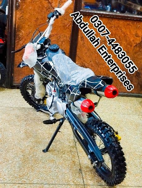 49cc Trail Bike brand New Zero Meter for sale online delivery all Pak 5