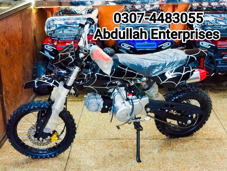 49cc Trail Bike brand New Zero Meter for sale online delivery all Pak 6