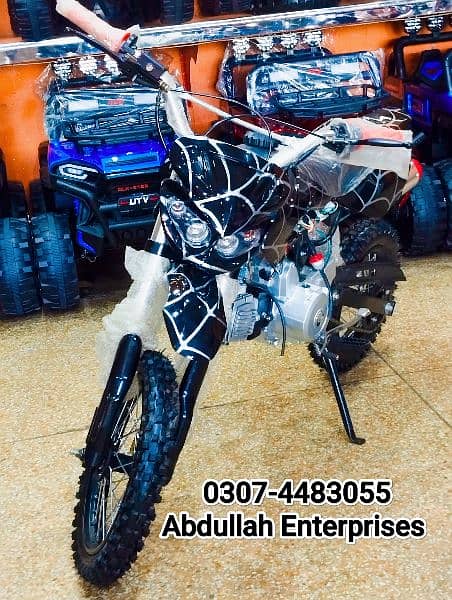 49cc Trail Bike brand New Zero Meter for sale online delivery all Pak 9