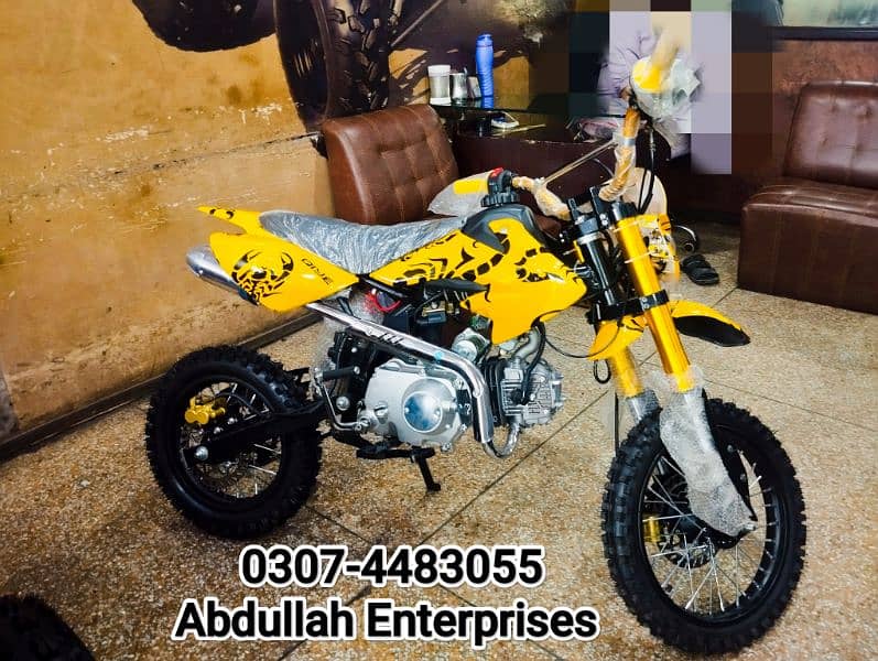 49cc Trail Bike brand New Zero Meter for sale online delivery all Pak 10