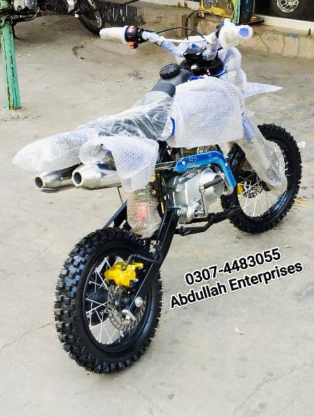 49cc Trail Bike brand New Zero Meter for sale online delivery all Pak 18