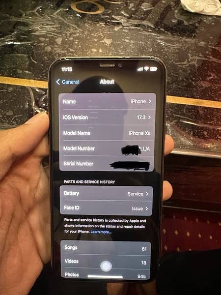 iPhone XS 64GB PTA APPROVED 3