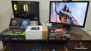 Monster Gaming PC with Ryzen 5800x, MSI 3060TI, 32GB DDR4, 6TB HDD