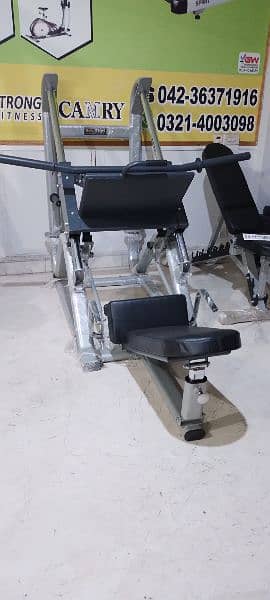 commerical leg free weight press body strong   gym and fitness machine 1