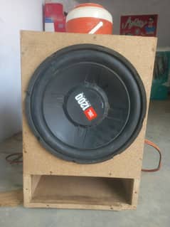 jbl orignal 12 inch 1200 subwoofer with 350watt amp kenwood orignal