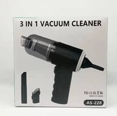 Portable vacuum cleaner rechargeable