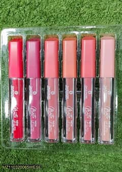 6 Pcs Lip Gloss Set