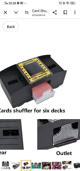 Card shuffler. 9