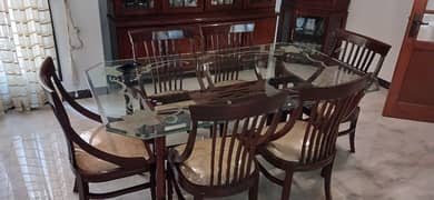 Dining table for Six persons with chairs