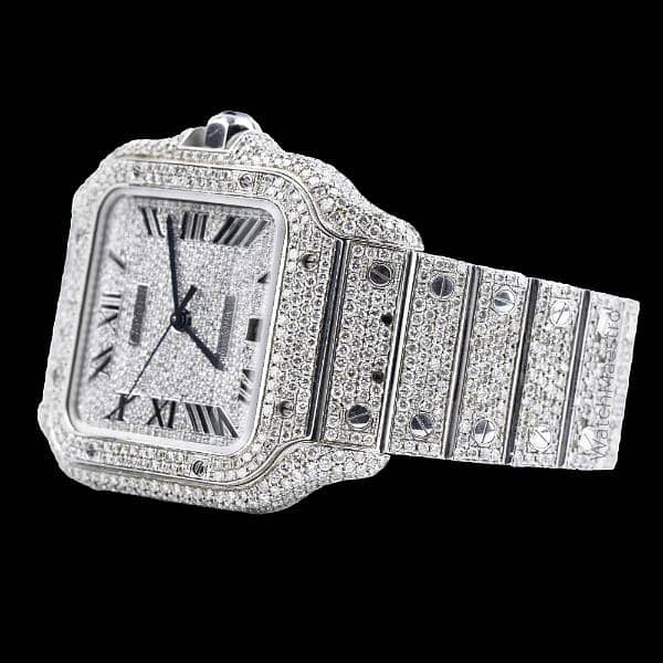 Cartier Full Stone Watche 2