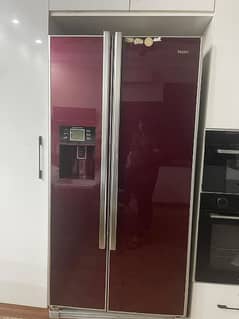 haier double door refrigerator