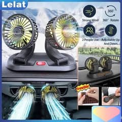 Herwey Car Cooling Fan, Car Fan 2 Speeds Portable For Car . . .