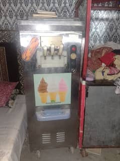 Burger counter,ice cream machine ,fryer machine