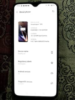 Oneplus 6t 8/128 pta Approved